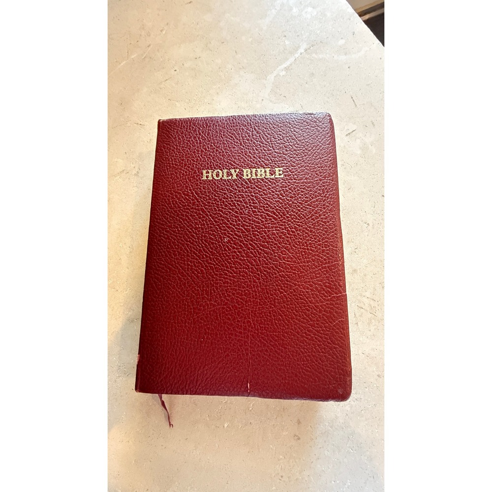 Holman‎ KJV Holy Bible Giant Print Red Letter Concordance Burgundy Reference
